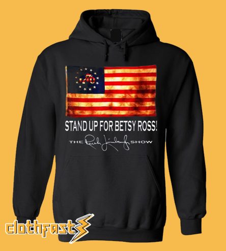 Rush Limbaugh Stand Up For Betsy Ross Flag Classic Hoodie