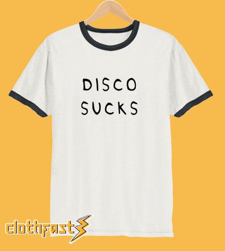 Disco Sucks White T-Shirt