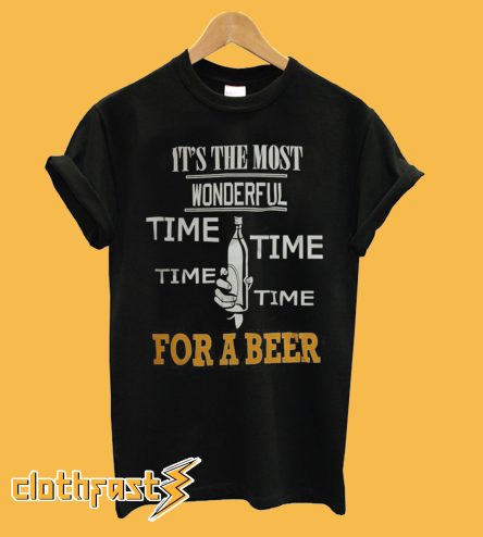 Its The Most Wonderful Time For A BEER T-Shirt