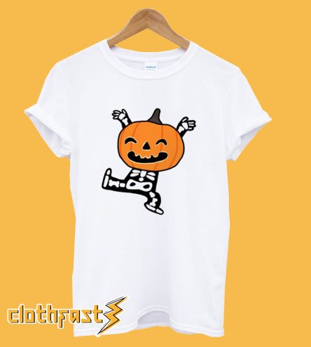 Pumpkin Skeleton T-Shirt