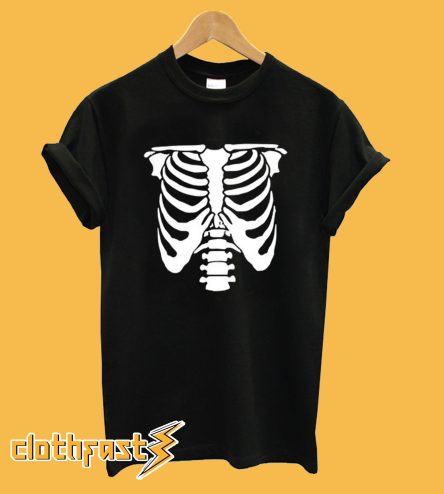 Skeleton Bones Body Halloween T-Shirt
