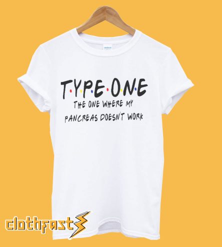 Type One Diabetes Friends T-Shirt