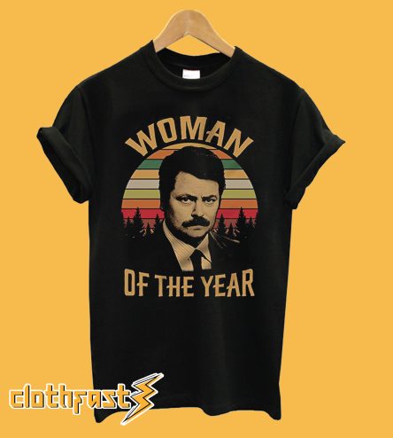 Ron Swanson Woman of the Year Parks and Recreation T-Shirt