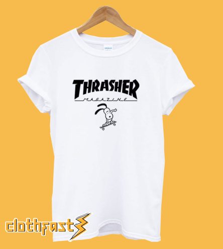 Thrasher Magazine x Snoopy T-shirt