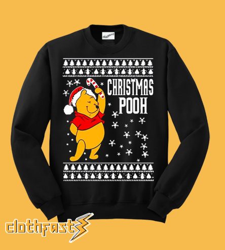 Winnie The Pooh Christmas Ugly Sweatshirt