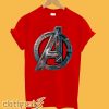 Avengers Logo Red T Shirt