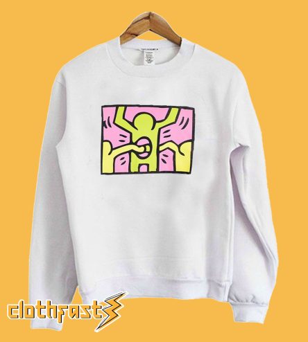 Junk Food Keith Haring Sweatshirt