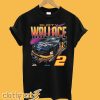 Rusty Wallace Black Vintage Car T shirt