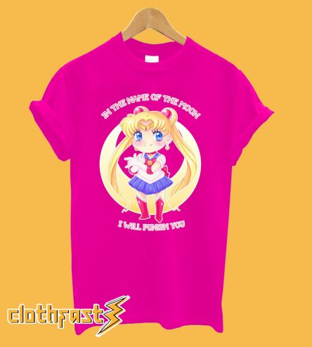 Sailor Moon In The Name Of The Moon T Shirt