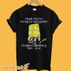 Stephen Hillenburg 1961 - 2018 RIP The Father Of Spongebob T Shirt