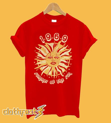 1969 Summer Of The Sun T shirt.