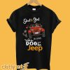 A girl a dog and her jeep T Shirt