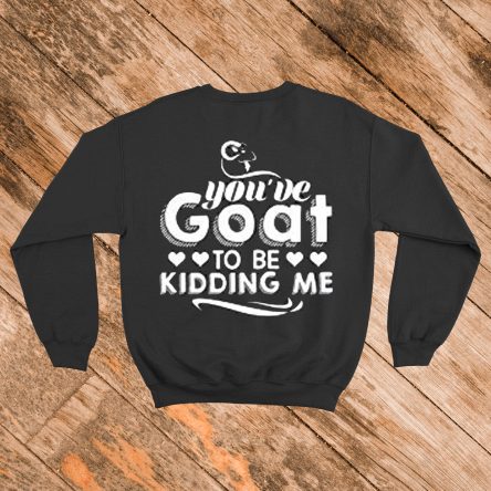 Goat Sweatshirt Goat Long Sleeve