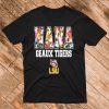 LSU Tigers Nana Floral Pattern Slogan Apparel T Shirt