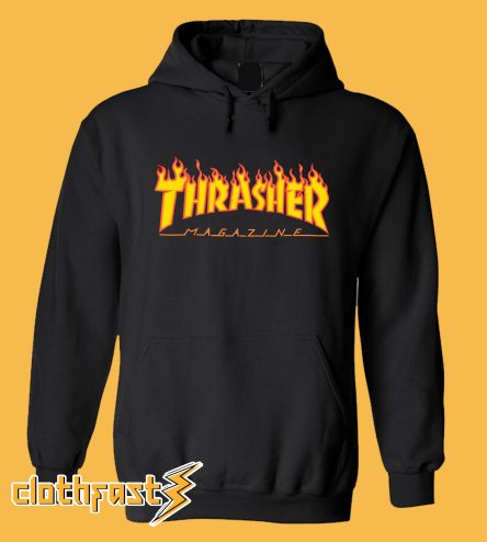 Thrasher Magazine Flame Hoodie