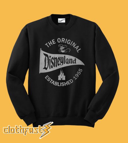 The Original Disneyland Established 1955 SweatshirtThe Original Disneyland Established 1955 Sweatshirt