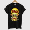 Baby Yoda Hug Moe’s Southwest Grill T Shirt