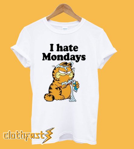 I Hate Mondays Garfield T Shirt