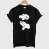 Mickey Mouse Hands Crumbling Weed T-shirt