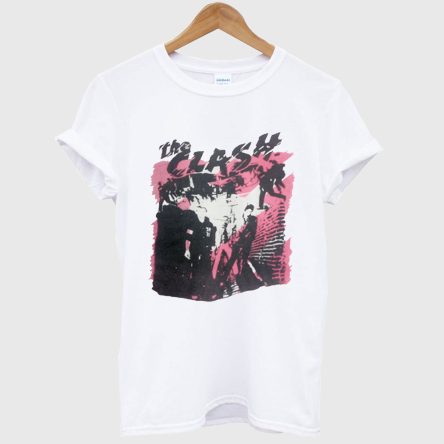 The Clash Retro Punk Rock T-Shirt