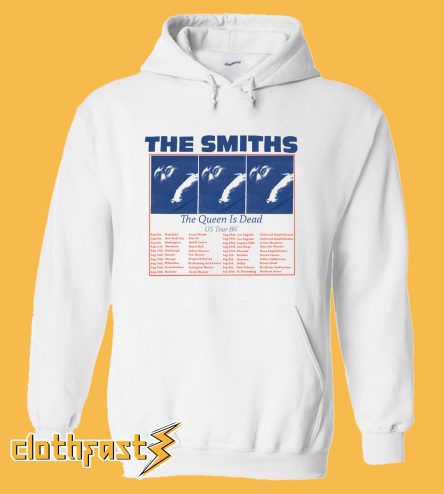 The Smiths The Queen Is Dead Tour 86 Hoodie