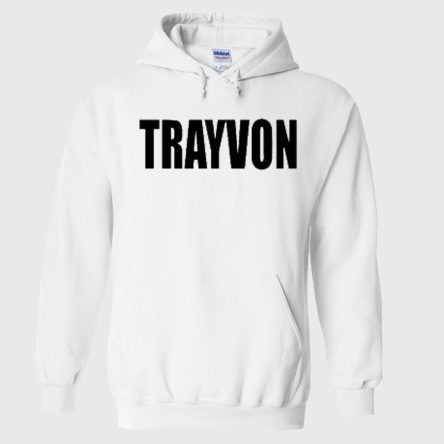 Trayvon Martin White Hoodie