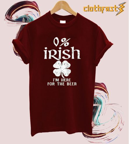 0% Irish Vintage St. Patrick’s Day T-shirt