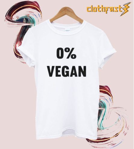 0% Vegan TShirt
