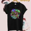80’s Style Colorful T Shirt