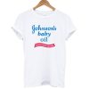 Johnson's Baby Oil Moisturizing T Shirt