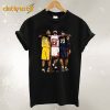 Kobe Bryant Michael Jordan and LeBron James T shirt