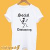 Social Distancing Parody Funny T-Shirt