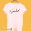 Spoiled pink T-shirt