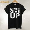 Never Give Up – Mo Salah T-Shirt