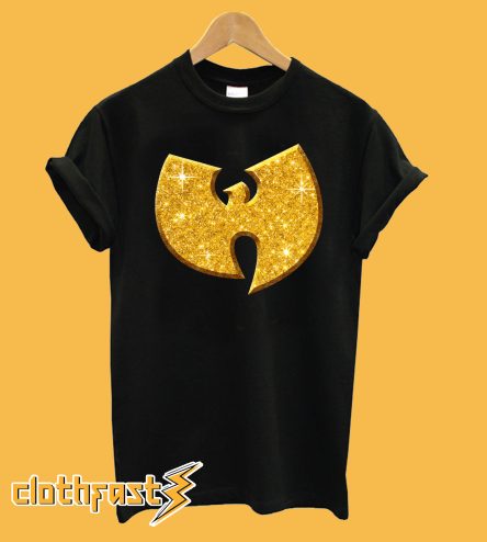 3D Wutang Gold Bling-Bling T-Shirt