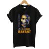 Kobe Bryant Thank You For So Many Thrilling Memories Signature T-Shirt