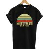 MOUNT VERNON NEW YORK Vintage Retro Sunset shirt T-Shirt