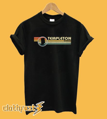 Templeton Indiana Vintage 1980s Style T-Shirt