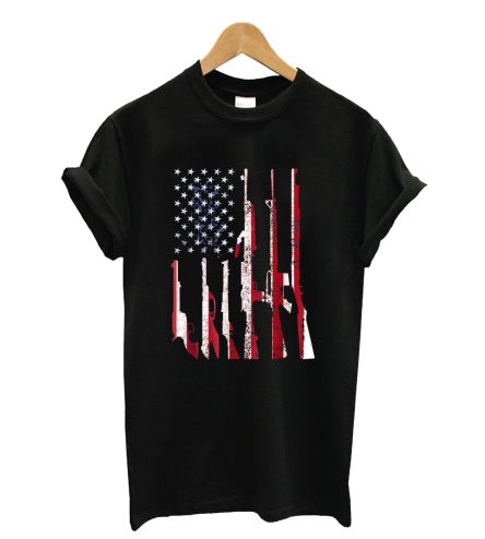 USA Pride Flag Funny Gift T-Shirt
