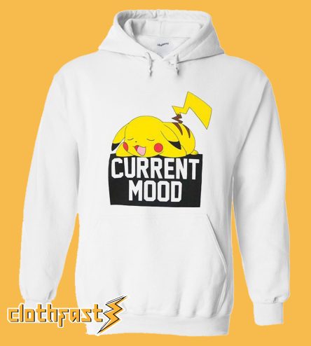 Pokemon Pikachu Current Mood Hoodie