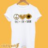 Cute Summer Love Peace Symbol T-Shirt