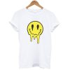 Dripping Smiley Face Unisex adult T-Shirt