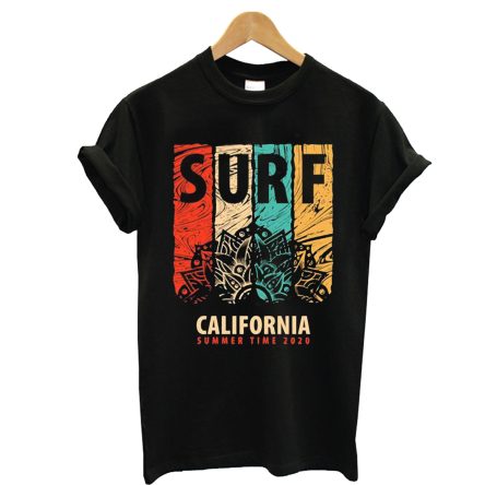 Surf California Summer Time 2020 T-Shirt