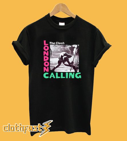 The Clash London Calling Black T-Shirt