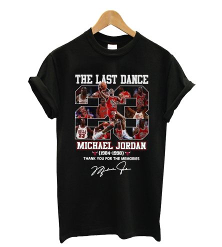 The Last Dance Michael Jordan Thank You For The Memories T-Shirt