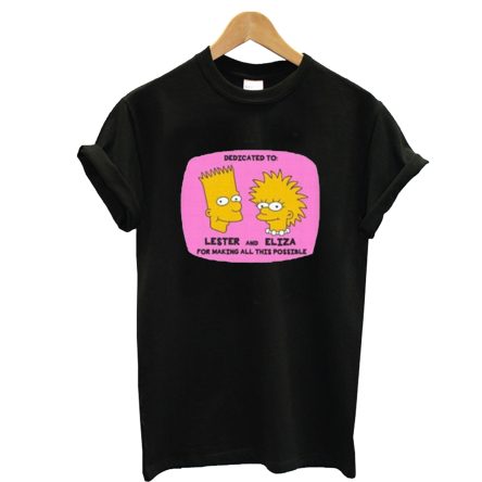 The Simpson Lester And Eliza T-Shirt