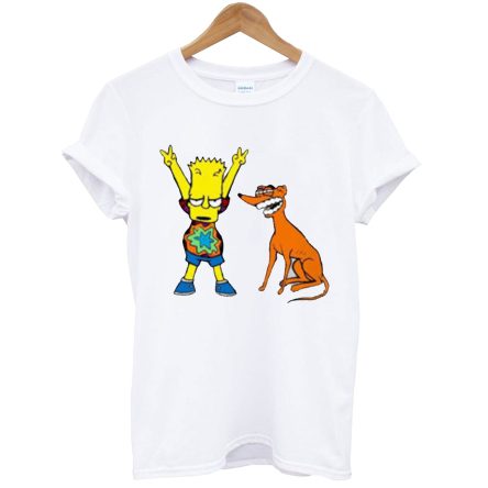 Trippy Bart Simpson T-Shirt