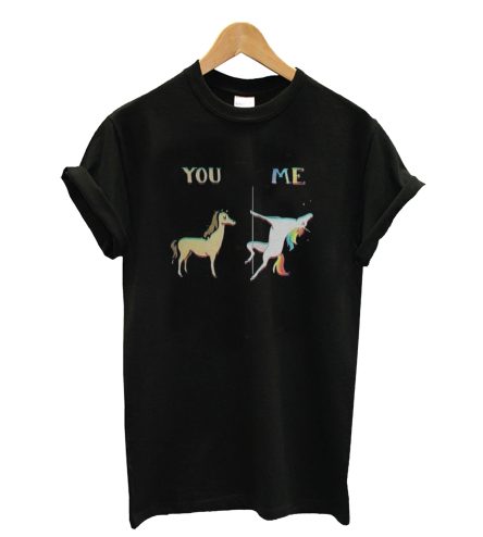 YOU vs ME HorseUnicorn T-Shirt