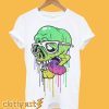 Colourfull Skull with glasses T-Shirt
