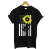Fox Racing Sunflower American Flag Version T-Shirt